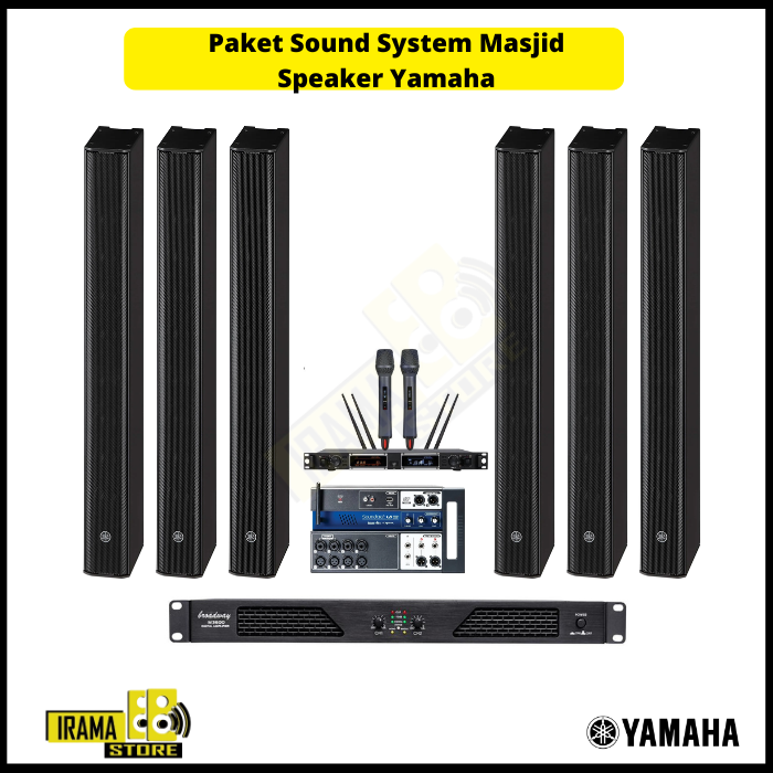 Paket Sound System Masjid Indoor Speaker Yamaha - 6 Speaker